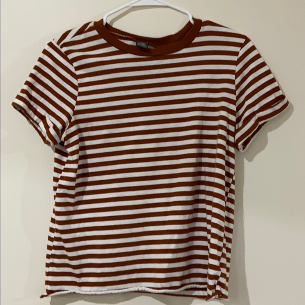 Striped Brown T-Shirt